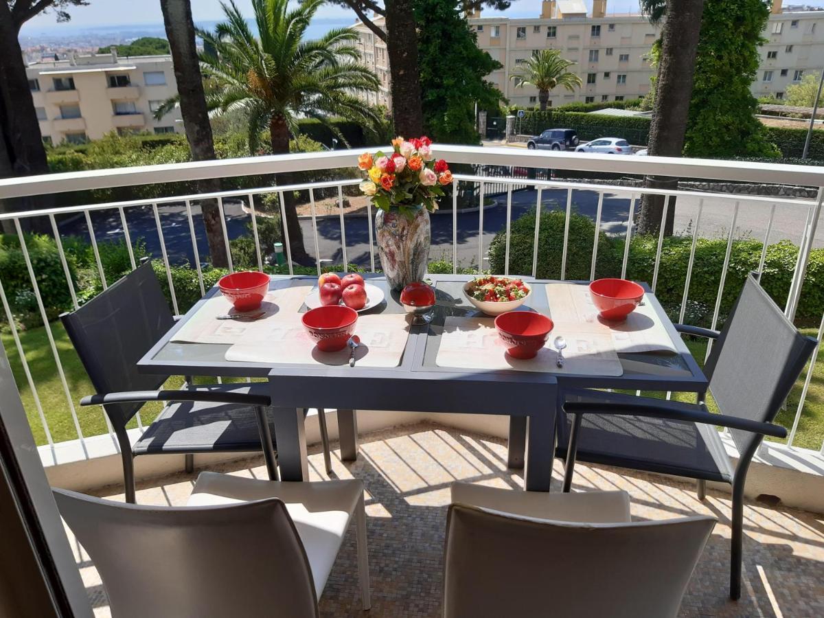 SPACIEUX STUDIO 37m2 - Terrasse VUE MER Cannes Exterior foto